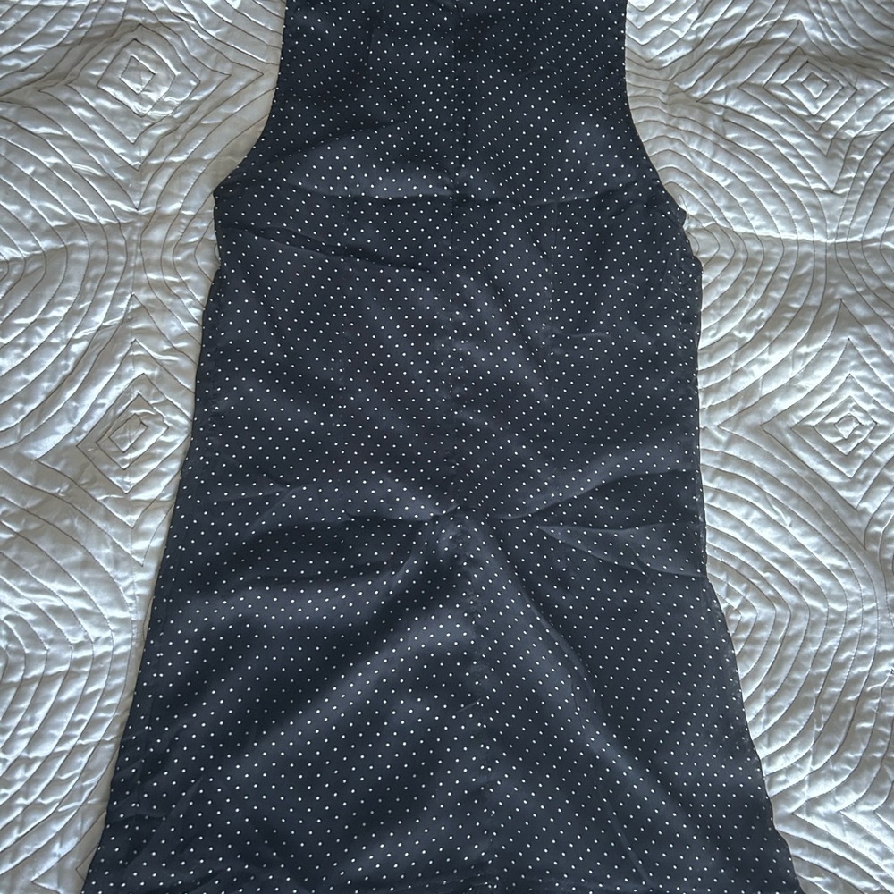 One Clothing Black and White Polka Dot Dress